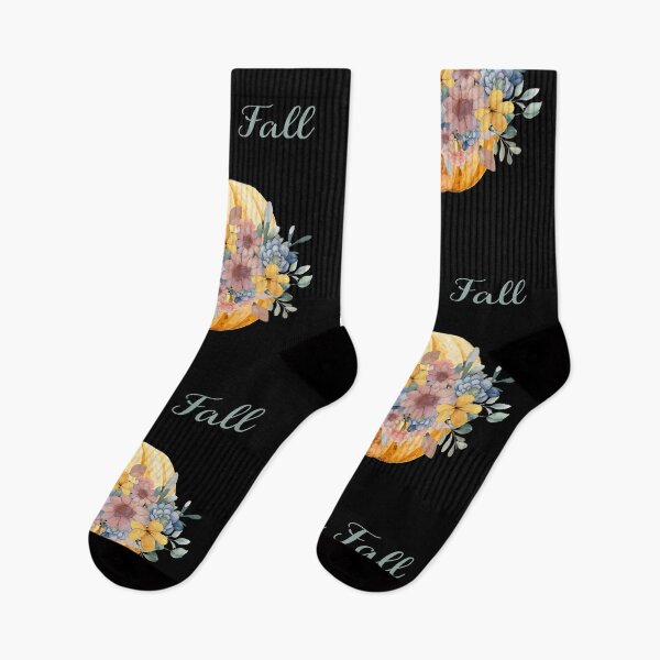 Item preview, Autumn's Embrace: Flowerly Pumpkin in a Love Affair with Fall designed and sold by Anastasiia Yurevych.