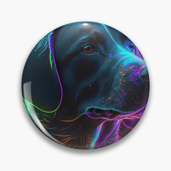 Item preview, Dog Neon Art 3 designed and sold by AstroRisq.