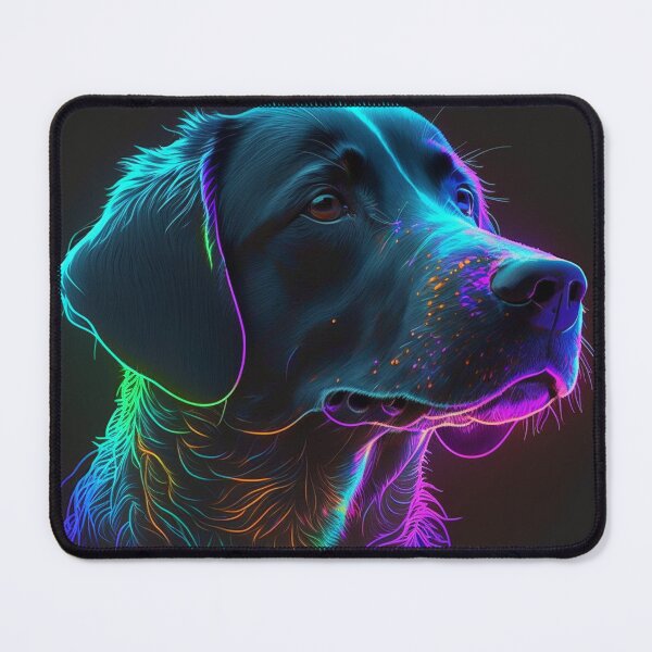 Item preview, Dog Neon Art 3 designed and sold by AstroRisq.
