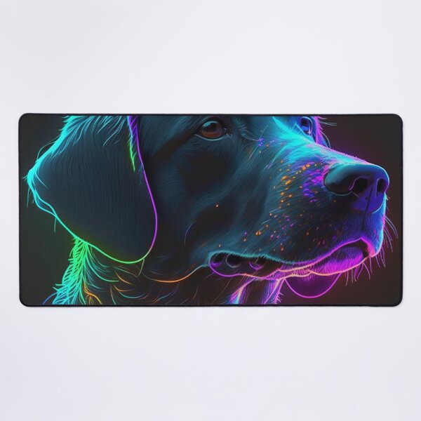 Item preview, Dog Neon Art 3 designed and sold by AstroRisq.
