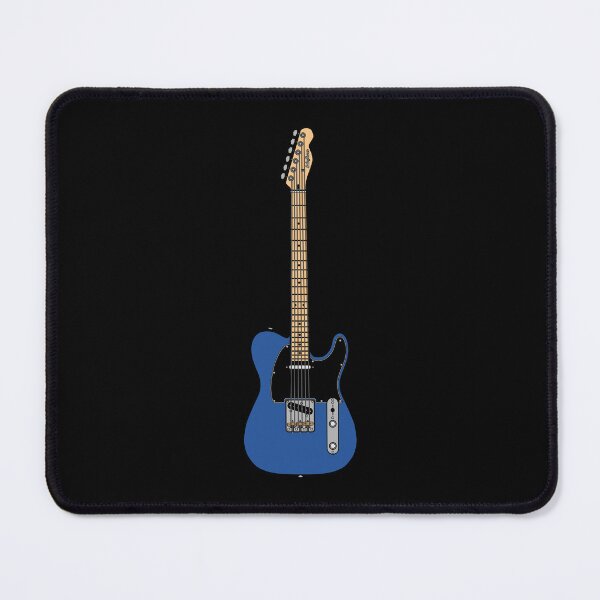 Item preview, Coloured Telecaster (Blue) - Black Pickguard and Maple Fretboard designed and sold by halveflower.