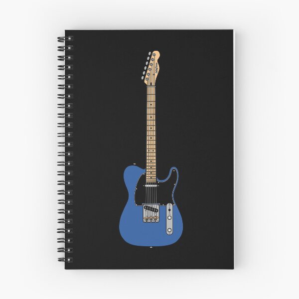 Item preview, Coloured Telecaster (Blue) - Black Pickguard and Maple Fretboard designed and sold by halveflower.