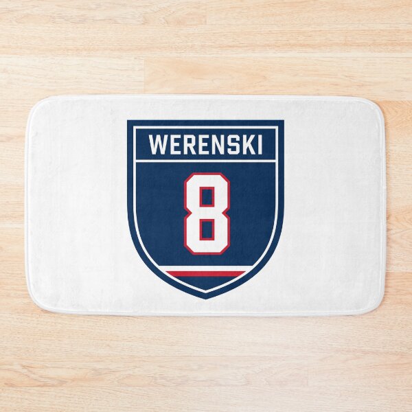 Item preview, Zach Werenski #8 emblem designed and sold by Tarroi.