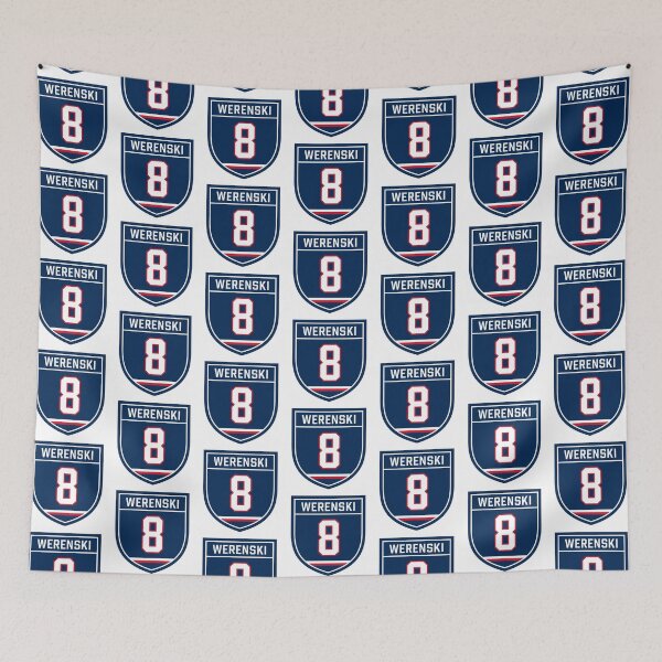 Item preview, Zach Werenski #8 emblem designed and sold by Tarroi.