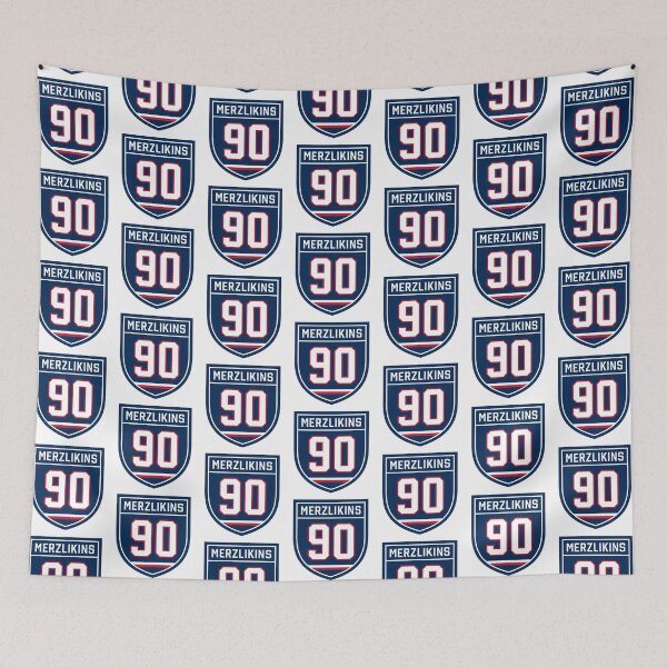 Item preview, Elvis Merzlikins #90 emblem designed and sold by Tarroi.