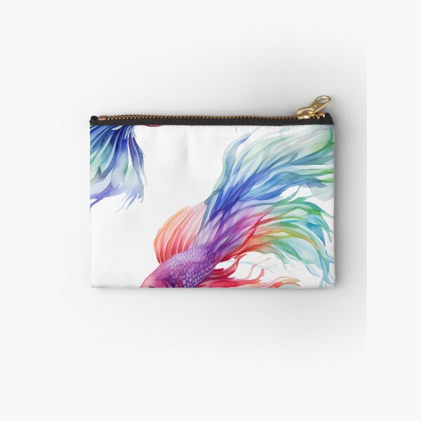 Item preview, Colorful Siamese fighting fish seamless digital paper no.2 designed and sold by khunLungkao.