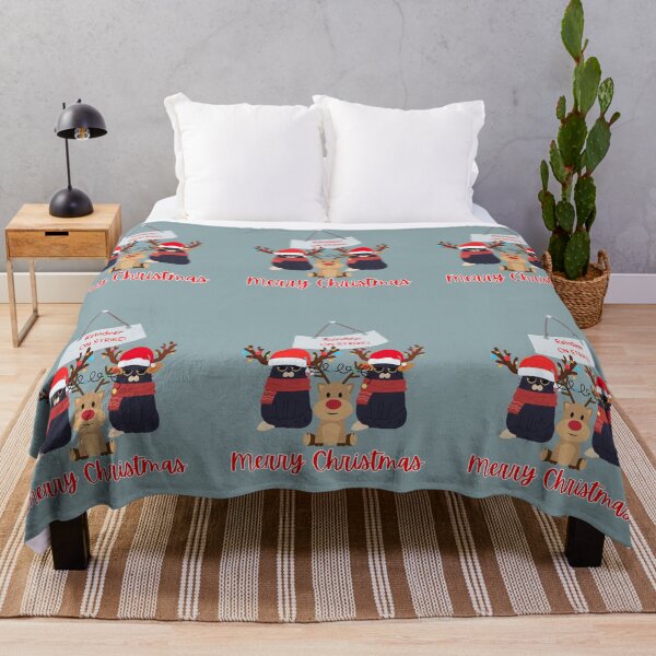 Item preview, Merry Christmas - Reindeer on Strike designed and sold by dwangarts.