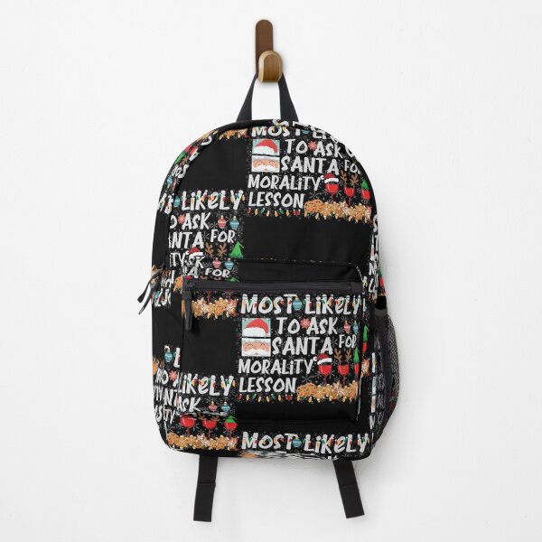 Item preview, Most Likely to Christmas Most Likely to Ask Santa for Morality Lesson  designed and sold by MatthewViews.