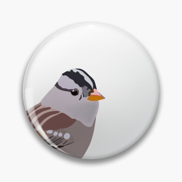 Item preview, white-crowned sparrow designed and sold by mstremciuc.