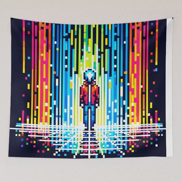 Item preview, Digital Rain Solace designed and sold by PixelPunkster.