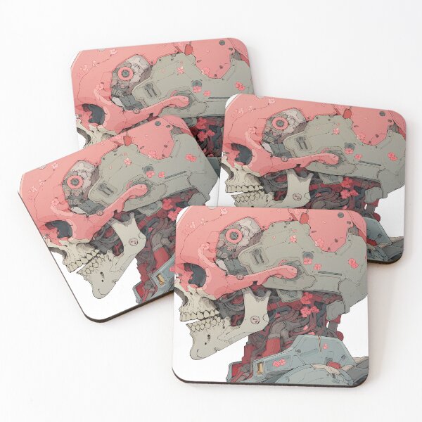 Item preview, pink cyber skull life designed and sold by ururuty.