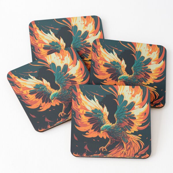 Item preview, Phoenix on Fire Pop Art designed and sold by AstroRisq.