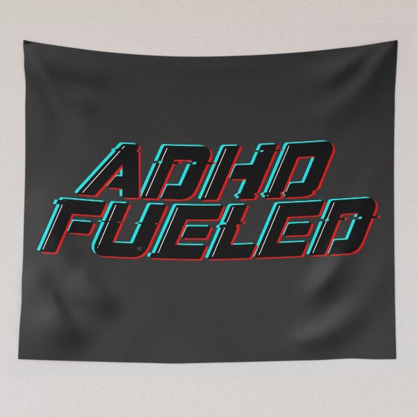 Item preview, ADHD Fueled Glitch designed and sold by TwoShoesWood.