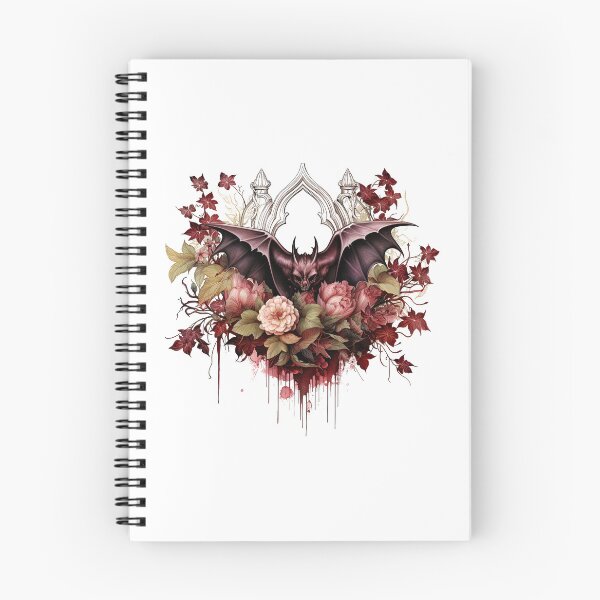 Item preview, Watercolor OxBlood Witch's Bat designed and sold by Mandayartstudio.