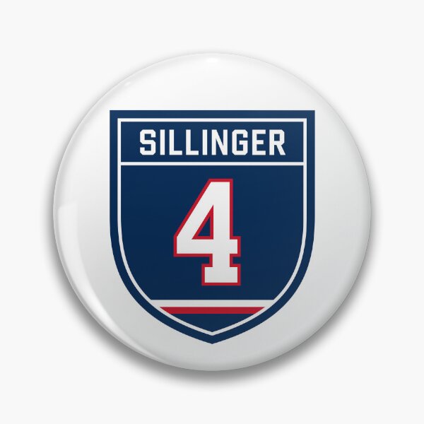 Item preview, Cole Sillinger #4 emblem designed and sold by Tarroi.