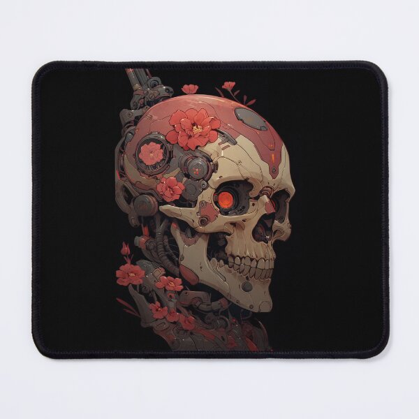 Item preview, red cyber skull life designed and sold by ururuty.