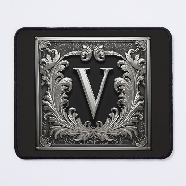 Item preview, MONOGRAM LETTER V - ELEGANT STYLE designed and sold by philevera.