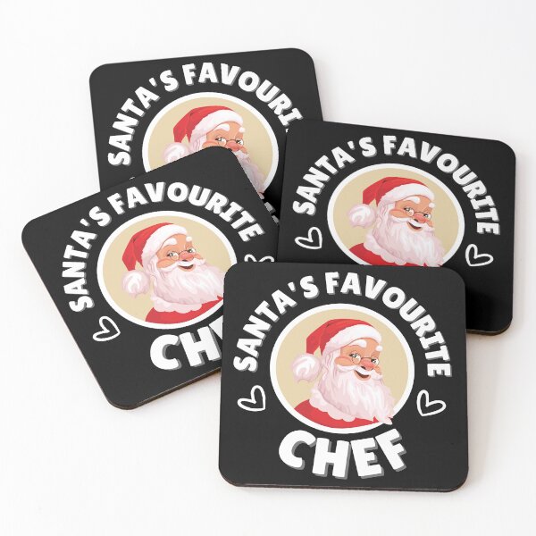 Item preview, Santa's Favourite Chef designed and sold by DeeMiloCreative.