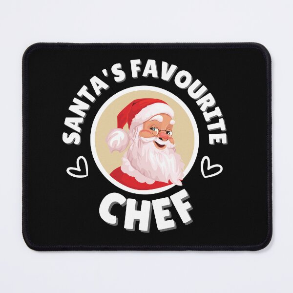 Item preview, Santa's Favourite Chef designed and sold by DeeMiloCreative.