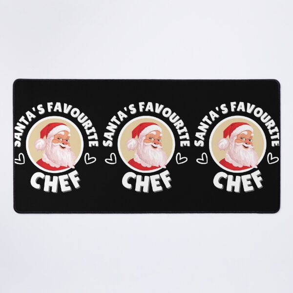 Item preview, Santa's Favourite Chef designed and sold by DeeMiloCreative.