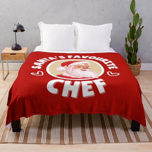 Item preview, Santa's Favourite Chef designed and sold by DeeMiloCreative.