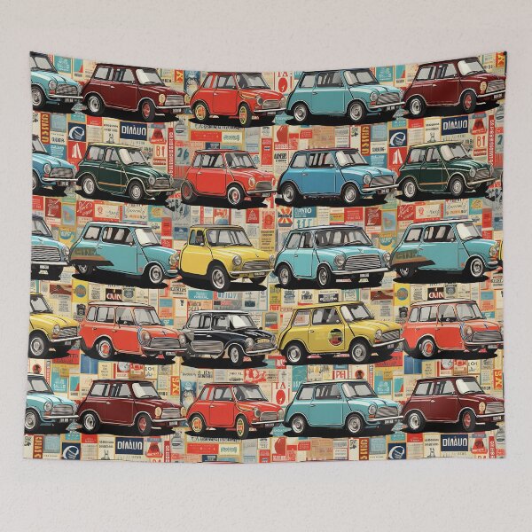 Item preview, Vintage Charm Classic Cars  designed and sold by inkArtistryfine.