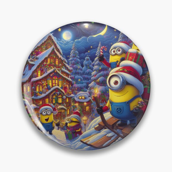 Item preview, Festive Cartoon Extravaganza: Merry Christmas Art for Whimsical Decor designed and sold by InsaneLEDP.