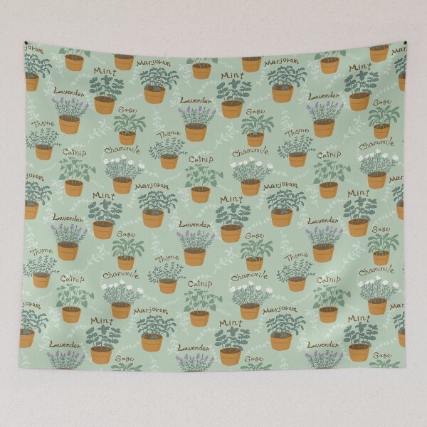 Item preview, Herbal Tea Garden designed and sold by kittyartstudio.