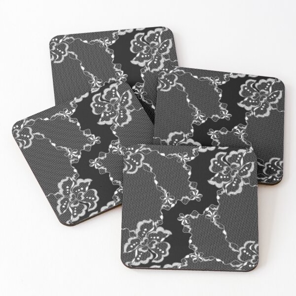 Item preview, Black and White Lace designed and sold by DarkRealmInk.