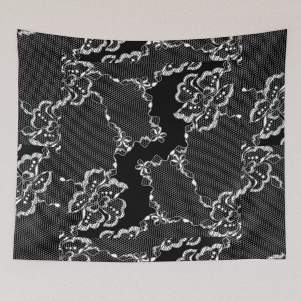 Item preview, Black and White Lace designed and sold by DarkRealmInk.