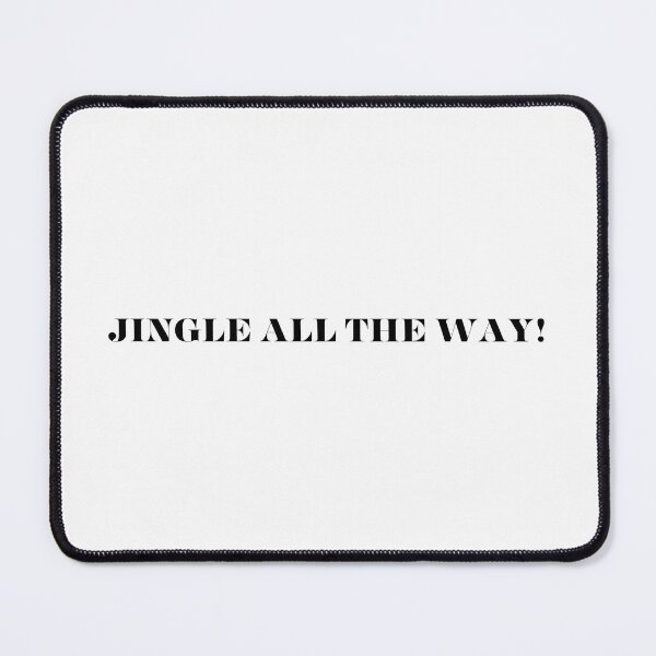 Item preview, Jingle All the Way Typography Design - Festive Christmas Slogan Art designed and sold by Gayan-Art.
