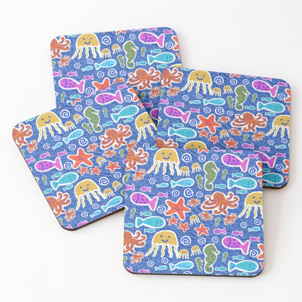 Item preview, Underwater stickers designed and sold by Karina Kamenetzky.