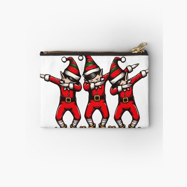 Item preview, Three Dabbing Elves designed and sold by HeadTurningArt.