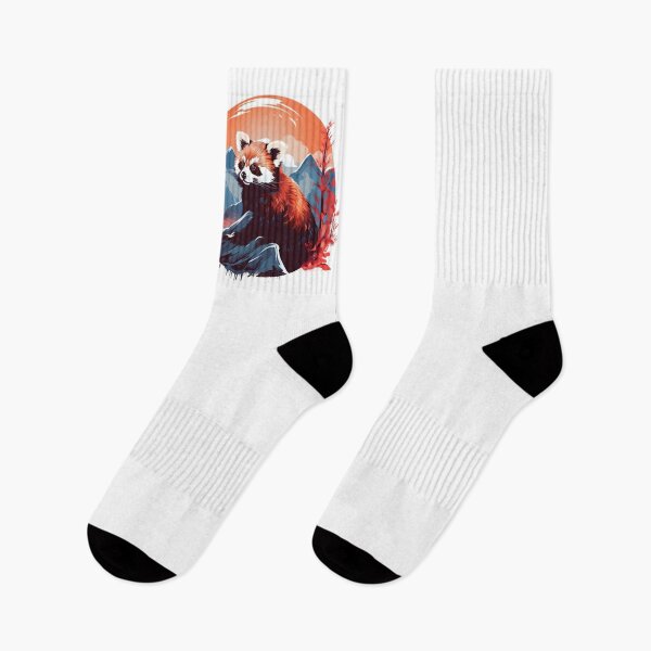Item preview, Cartoon Artistic Style Red Panda Painting Drawing Logo Sticker, wall arts, Art Prints and More designed and sold by Kevin Lou.