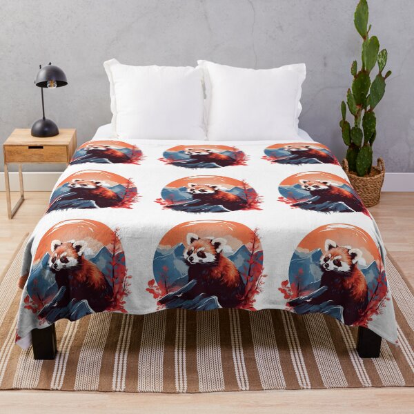 Item preview, Cartoon Artistic Style Red Panda Painting Drawing Logo Sticker, wall arts, Art Prints and More designed and sold by Kevin Lou.