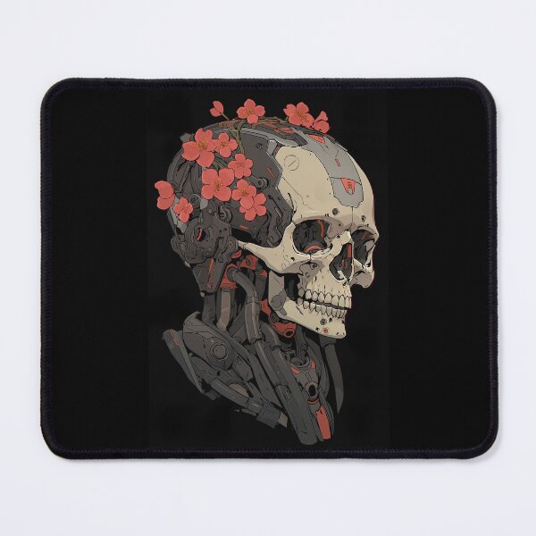 Item preview, floral cyber skull life designed and sold by ururuty.