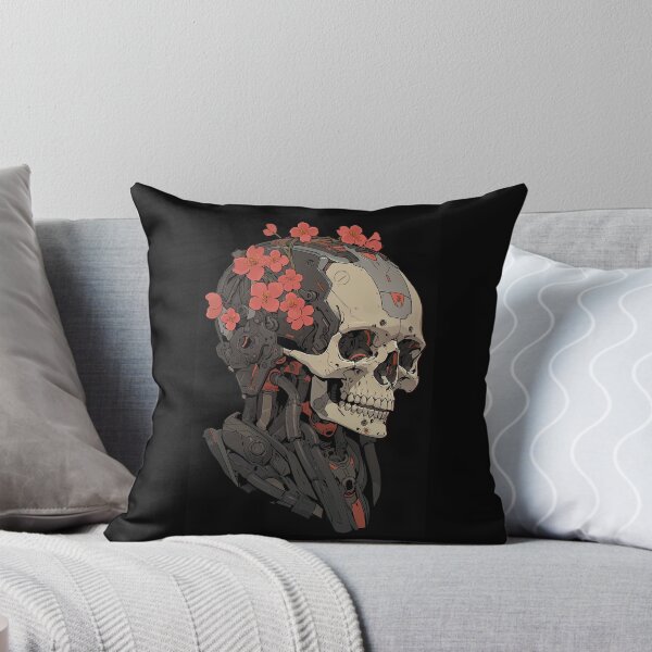 Item preview, floral cyber skull life designed and sold by ururuty.