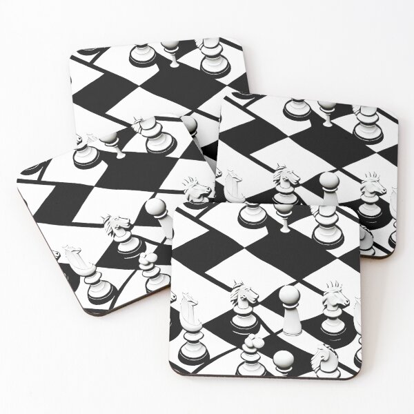 Item preview, Chessland BnW - Seamless Pattern designed and sold by Chubuter.