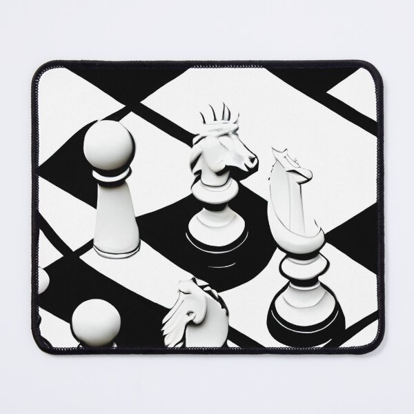 Item preview, Chessland BnW - Seamless Pattern designed and sold by Chubuter.