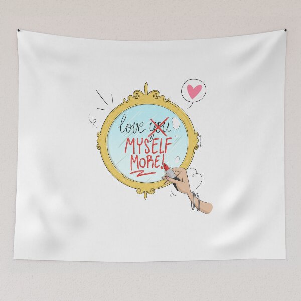 Item preview, I love myself more! designed and sold by GisellaAboumrad.