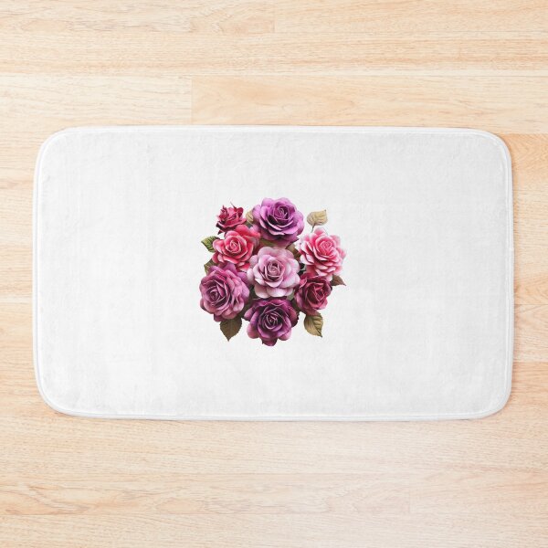Item preview, Rose Bouquet Painting Drawing Logo Sticker, wall arts, Art Prints and More designed and sold by Kevin Lou.