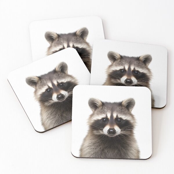 Item preview, Raccoon Logo Sticker, wall arts, Art Prints and More designed and sold by Kevin Lou.