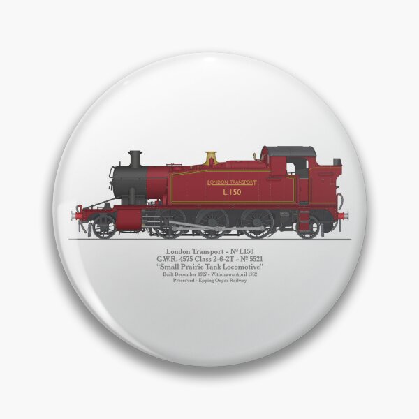 Item preview, Ex-GWR Small Prairie Class 4575 Tank Locomotive 5521 as L150 designed and sold by Steve H Clark.