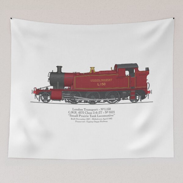 Item preview, Ex-GWR Small Prairie Class 4575 Tank Locomotive 5521 as L150 designed and sold by Steve H Clark.
