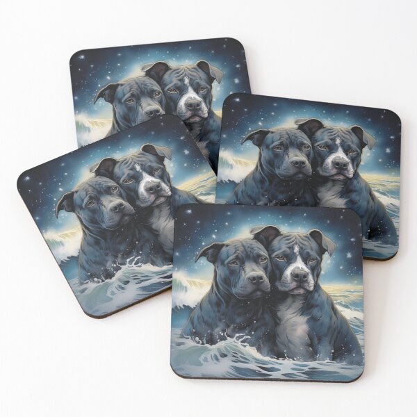 Item preview, Beachy Staffies designed and sold by Nocturne  Paws.