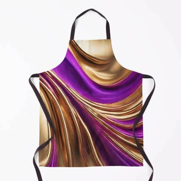 Artikelvorschau, Moderne abstrakte Flow-Kunst – Lila und Gold entworfen und verkauft von artcolory.