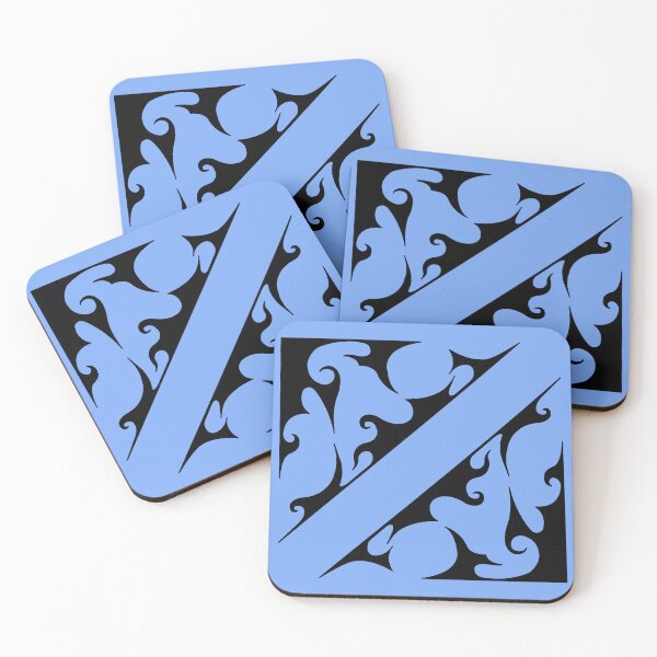 Item preview, Mirror Tangle in Blue designed and sold by SkyeNotions.