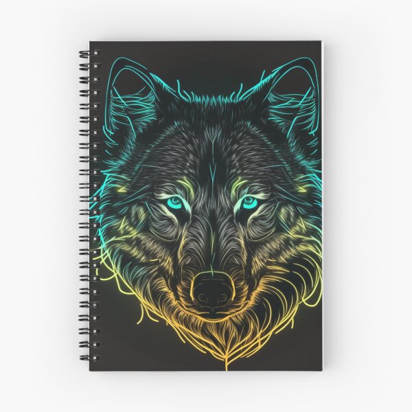Item preview, Wolf Neon Art 3 designed and sold by AstroRisq.