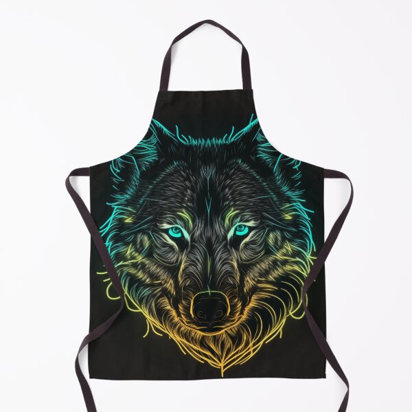 Item preview, Wolf Neon Art 3 designed and sold by AstroRisq.