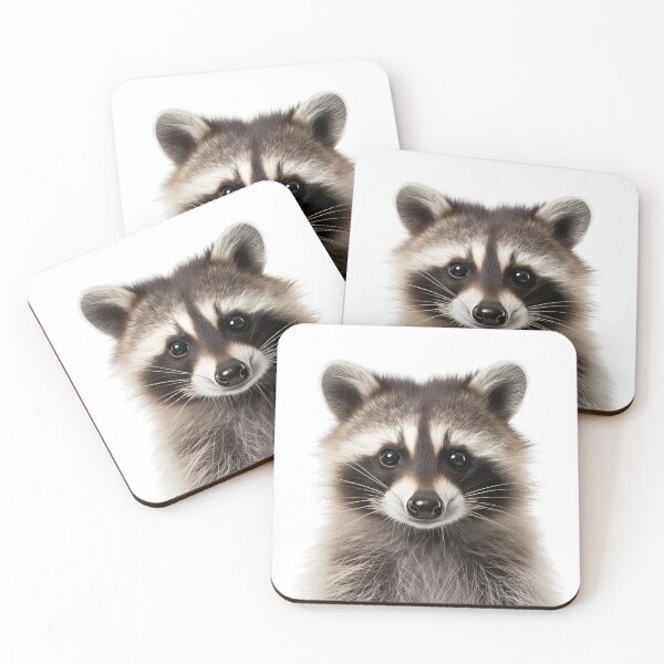 Item preview, Raccoon Logo Sticker, wall arts, Art Prints and More designed and sold by Kevin Lou.